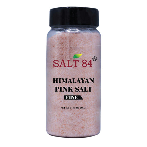 Himalayan Chef Salt 84 Himalayan Pink Salt Fine, Plastic Shaker | MaxStrata®