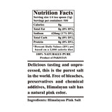 Himalayan Chef Himalayan Pink Salt Fine, Large Glass Shaker - 17.5 Ounce