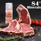 Himalayan Chef Himalayan Pink Salt Coarse - 4.2 Oz, Refillable Small Glass Grinder - Refillable | MaxStrata®