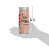 Himalayan Chef Himalayan Pink Salt Coarse, Large Glass Shaker - 17.5 Ounce | MaxStrata®