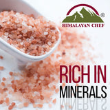 Himalayan Chef Himalayan Pink Salt Coarse, Large Glass Shaker - 17.5 Ounce | MaxStrata®