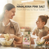 Himalayan Chef Himalayan Pink Salt, Course - 1 Lb Resealable Bag | MaxStrata®