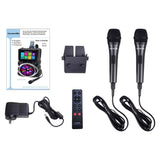 Karaoke USA Complete Wi-Fi Bluetooth Karaoke System - 9" Touch Screen & Recording Function | MaxStrata®