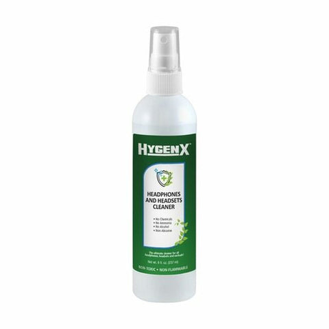 HamiltonBuhl Hygenx Headphones and Headset Cleaner - Spray Bottle (8 Oz.) | MaxStrata®