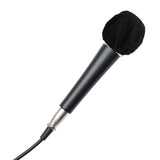 HamiltonBuhl Hygenx Sanitary Disposable Microphone Covers - Black, Box of 100 | MaxStrata®
